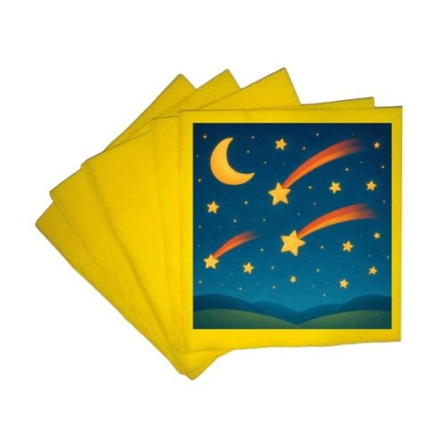 Guardanapo de Papel Personalizado Estrelas Cadentes