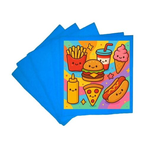 Guardanapo de Papel Personalizado Fast Food