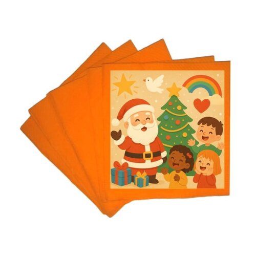 Guardanapo de Papel Personalizado Feliz Natal