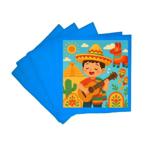 Guardanapo de Papel Personalizado Festa Mexicana