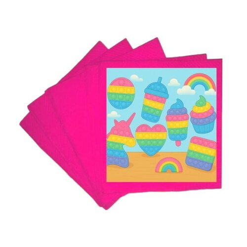 Guardanapo de Papel Personalizado Fidget Toys
