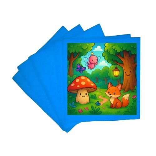 Guardanapo de Papel Personalizado Floresta Encantada