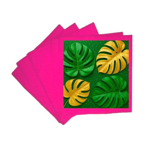Guardanapo de Papel Personalizado Folha Costela-de-adão