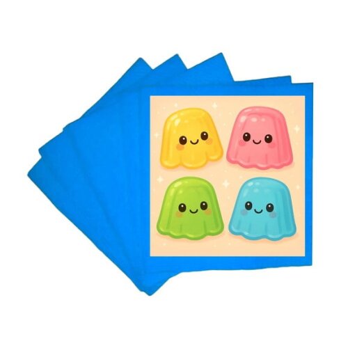 Guardanapo de Papel Personalizado Gelatinas