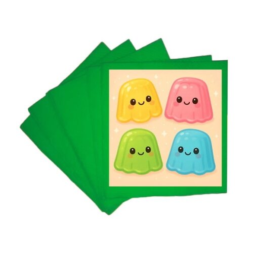 Guardanapo de Papel Personalizado Gelatinas