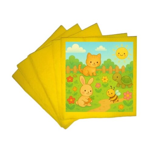 Guardanapo de Papel Personalizado Jardim dos Bichinhos