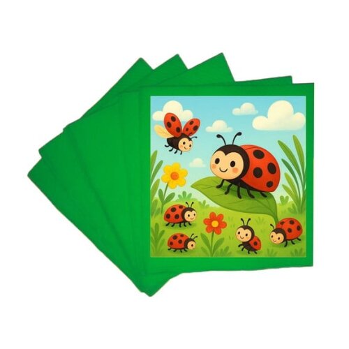 Guardanapo de Papel Personalizado Joaninhas