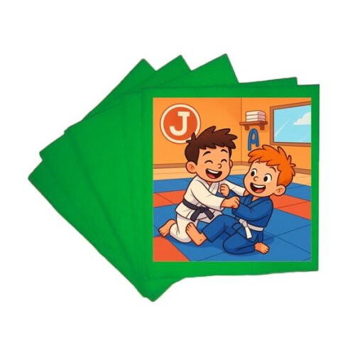 Guardanapo de Papel Personalizado Jiu-jítsu