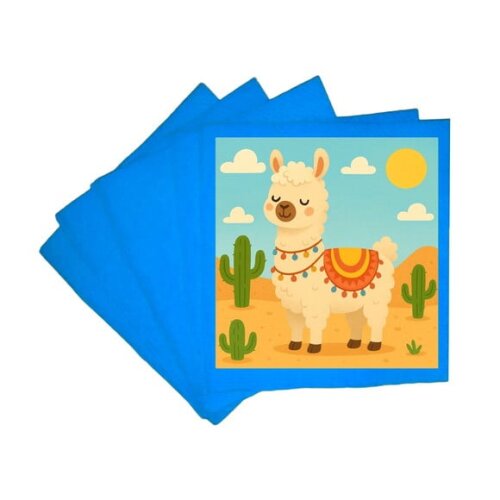 Guardanapo de Papel Personalizado Lhama