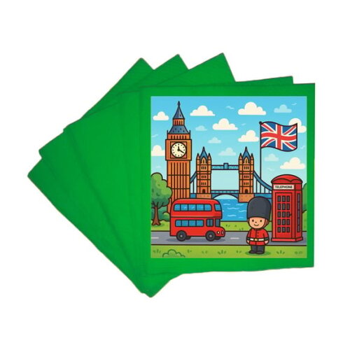 Guardanapo de Papel Personalizado Londres