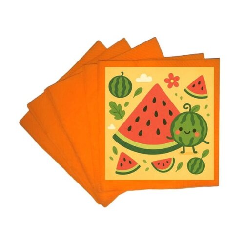Guardanapo de Papel Personalizado Melancia
