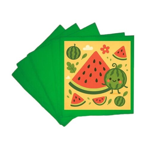 Guardanapo de Papel Personalizado Melancia