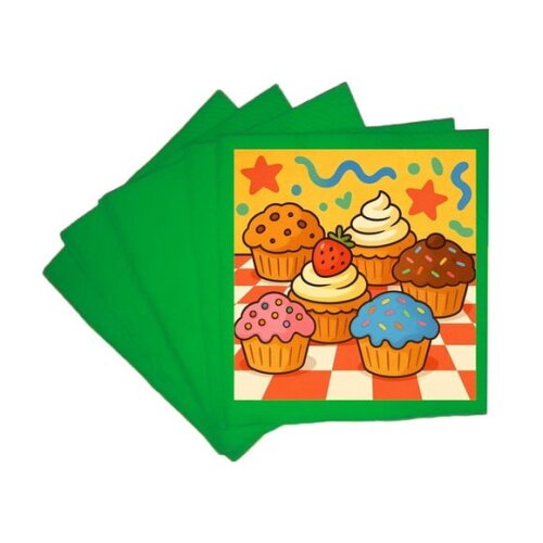Guardanapo de Papel Personalizado Muffins