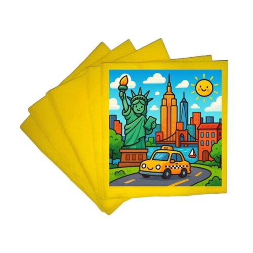Guardanapo de Papel Personalizado Nova York