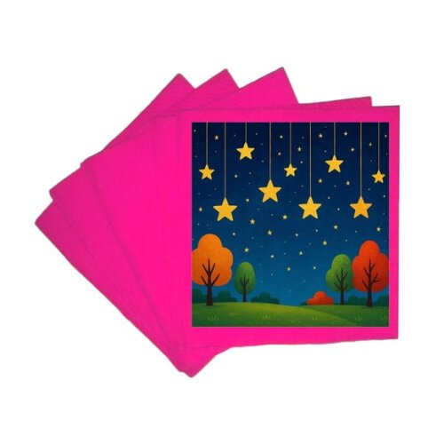 Guardanapo de Papel Personalizado Noite das Estrelas