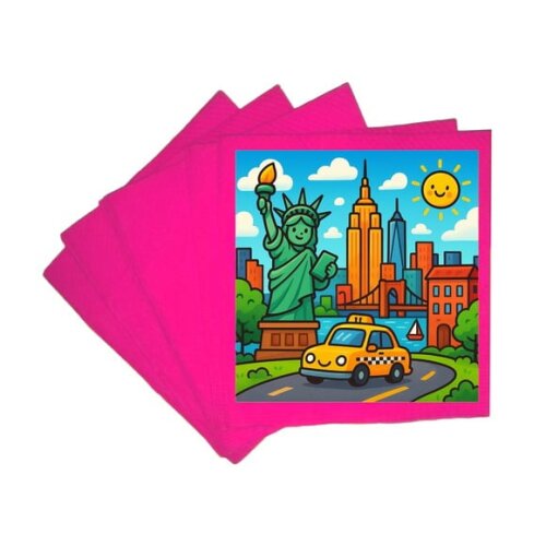 Guardanapo de Papel Personalizado Nova York