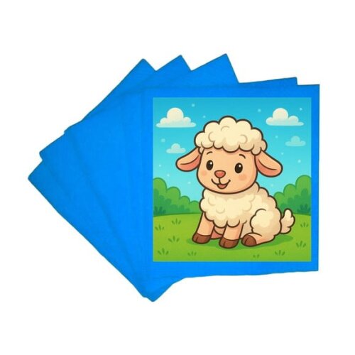 Guardanapo de Papel Personalizado Ovelhinha