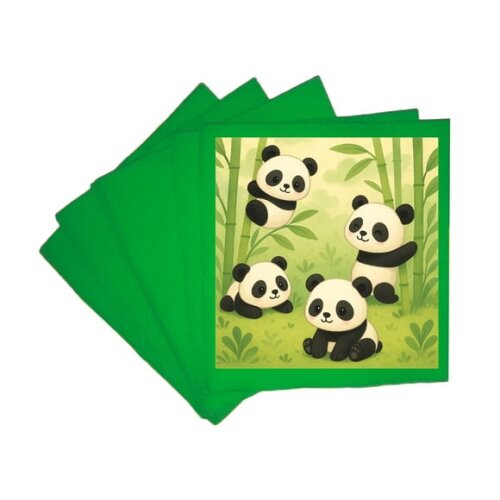 Guardanapo de Papel Personalizado Pandinhas