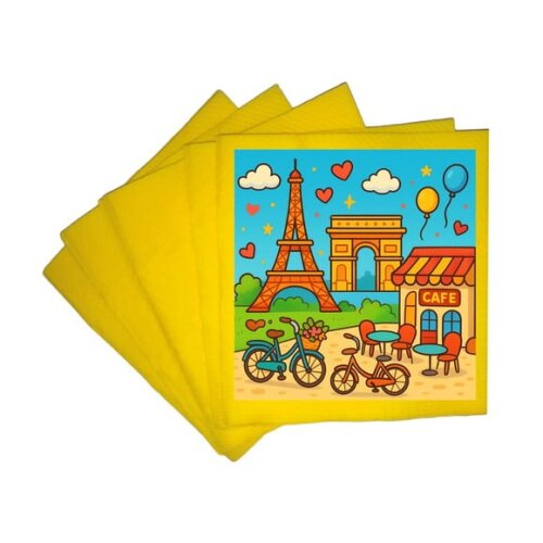 Guardanapo de Papel Personalizado Paris