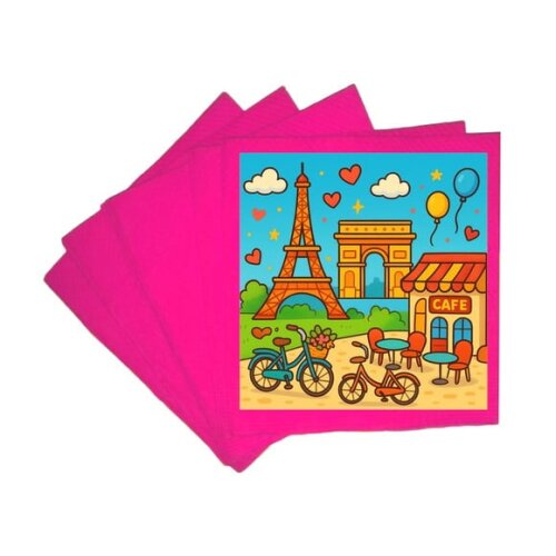 Guardanapo de Papel Personalizado Paris