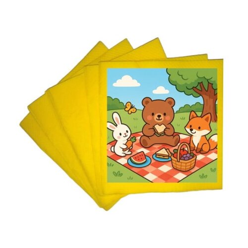 Guardanapo de Papel Personalizado Picnic