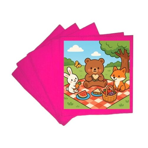 Guardanapo de Papel Personalizado Picnic