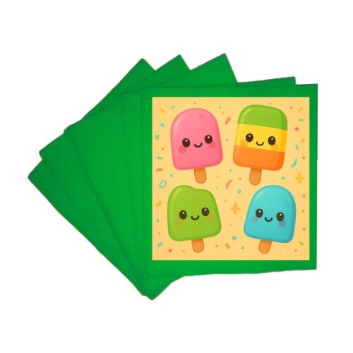 Guardanapo de Papel Personalizado Picolés