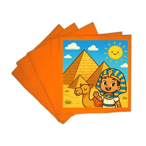 Guardanapo de Papel Personalizado Pirâmides do Egito