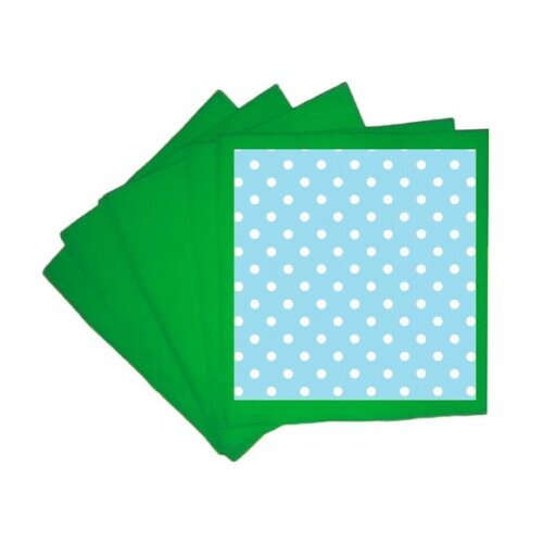 Guardanapo de Papel Personalizado Poá Azul Bebê