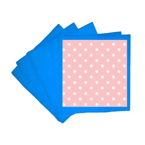 Guardanapo de Papel Personalizado Poá Rosa Bebê