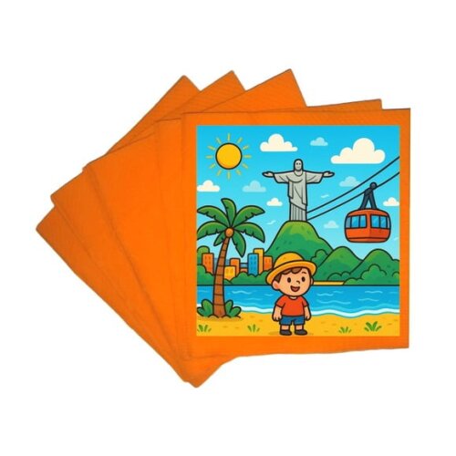 Guardanapo de Papel Personalizado Rio de Janeiro
