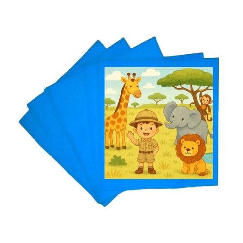 Guardanapo de Papel Personalizado Safari