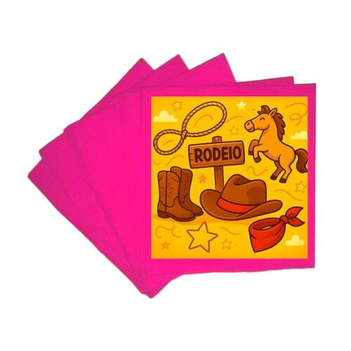 Guardanapo de Papel Personalizado Rodeio