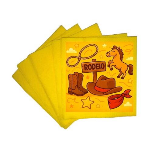 Guardanapo de Papel Personalizado Rodeio