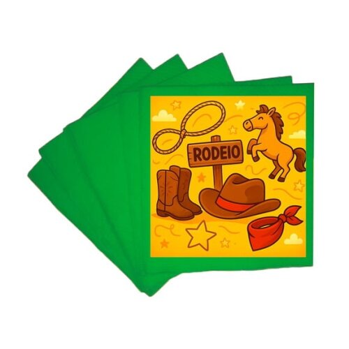 Guardanapo de Papel Personalizado Rodeio