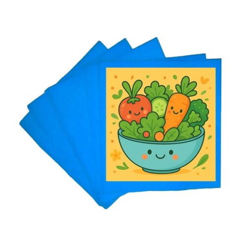 Guardanapo de Papel Personalizado Salada Divertida