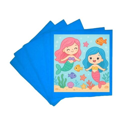 Guardanapo de Papel Personalizado Sereias