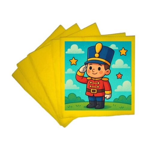 Guardanapo de Papel Personalizado Soldadinho de Chumbo