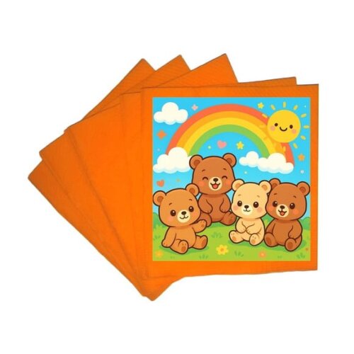 Guardanapo de Papel Personalizado Ursinhos Baby