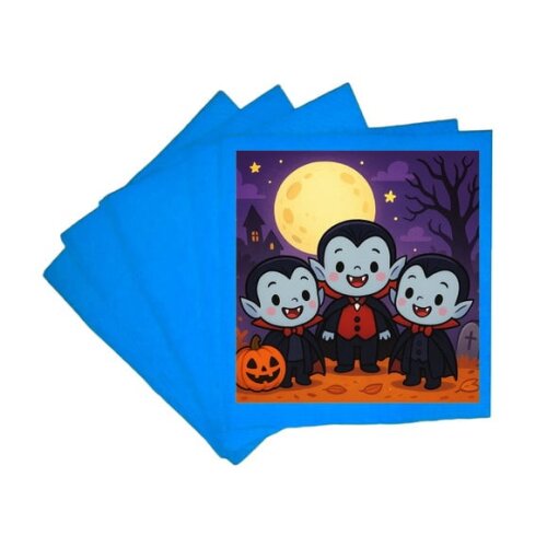 Guardanapo de Papel Personalizado Vampirinhos Fofinhos