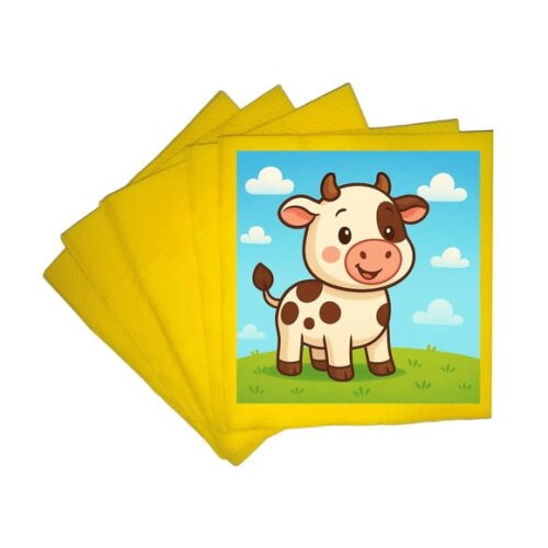 Guardanapo de Papel Personalizado Vaquinha