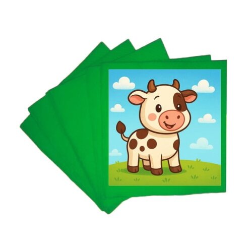 Guardanapo de Papel Personalizado Vaquinha