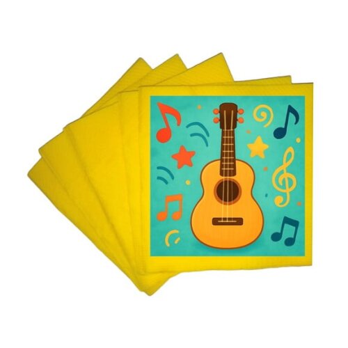 Guardanapo de Papel Personalizado Violão