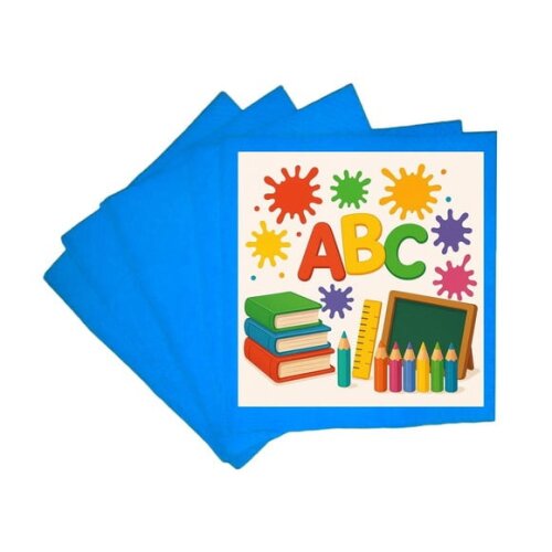 Guardanapo de Papel Personalizado Volta às Aulas