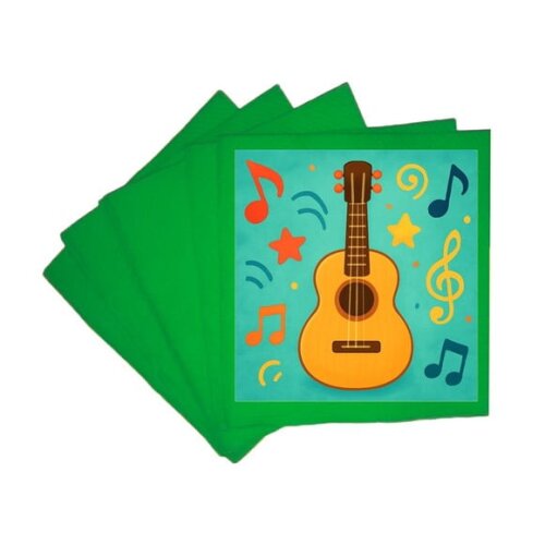 Guardanapo de Papel Personalizado Violão