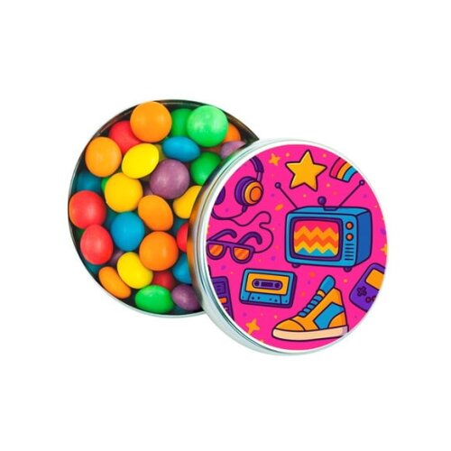 Latinha Metálica Personalizada Anos 80