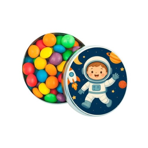 Latinha Metálica Personalizada Astronauta