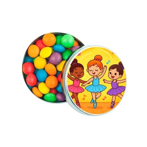Latinha Metálica Personalizada Balé
