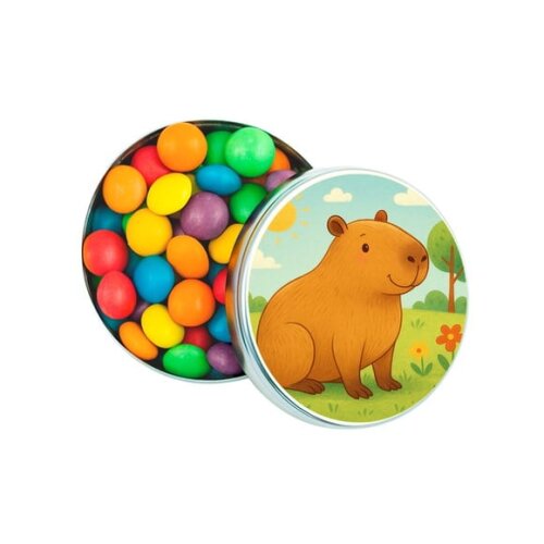 Latinha Metálica Personalizada Capivara