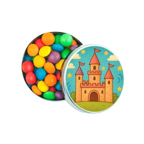 Latinha Metálica Personalizada Castelo Encantado